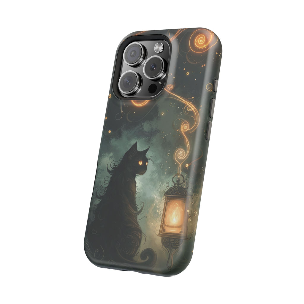 Magnetic Cat-Themed Phone Cases, Impact-Resistant Design, Unique Gift for Cat Lovers, Perfect for Birthdays, Special Occasions