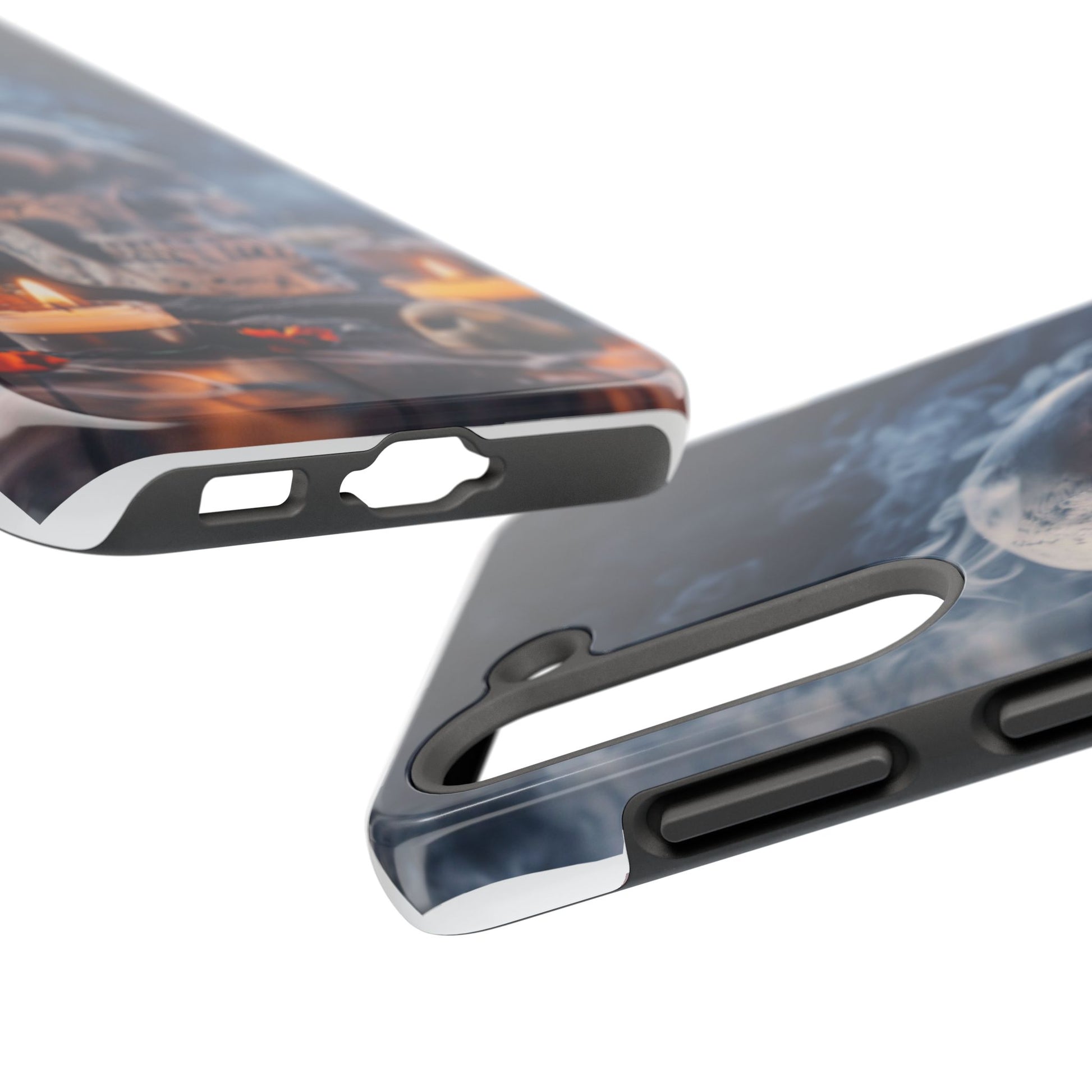 Gothic Skull Phone Case | Tough Phone Cases for Halloween, Gothic Decor, Unique Gifts, Spooky Vibes, Cell Phone Accessories