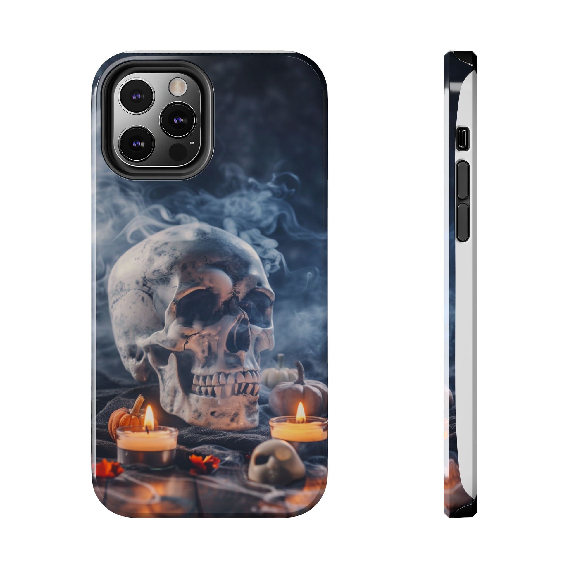 Gothic Skull Phone Case | Tough Phone Cases for Halloween, Gothic Decor, Unique Gifts, Spooky Vibes, Cell Phone Accessories