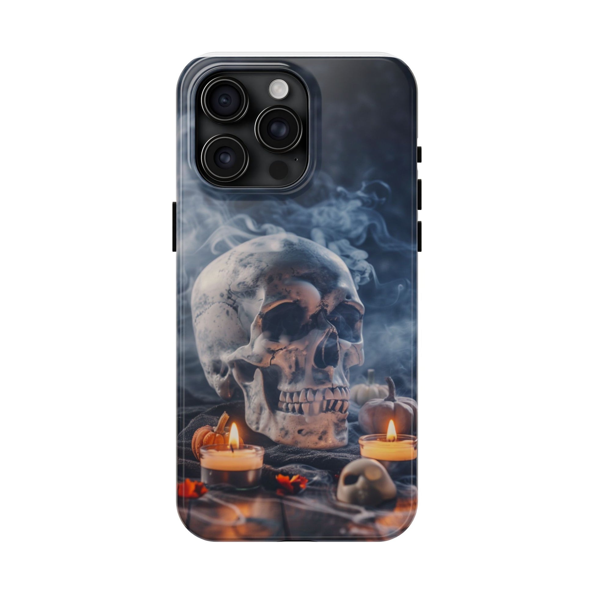 Gothic Skull Phone Case | Tough Phone Cases for Halloween, Gothic Decor, Unique Gifts, Spooky Vibes, Cell Phone Accessories