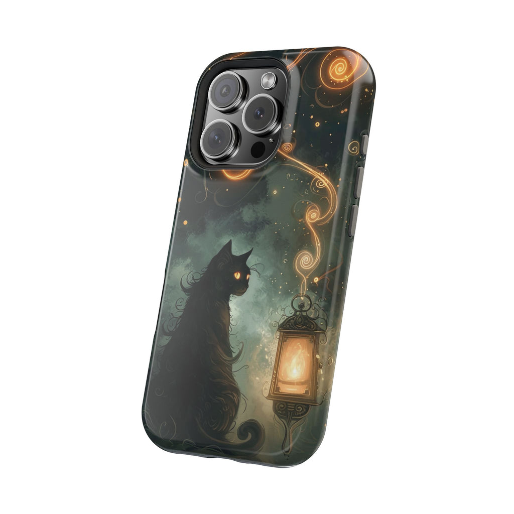 Magnetic Cat-Themed Phone Cases, Impact-Resistant Design, Unique Gift for Cat Lovers, Perfect for Birthdays, Special Occasions