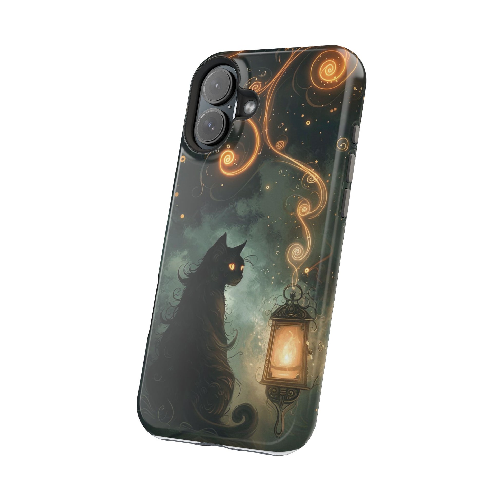 Magnetic Cat-Themed Phone Cases, Impact-Resistant Design, Unique Gift for Cat Lovers, Perfect for Birthdays, Special Occasions