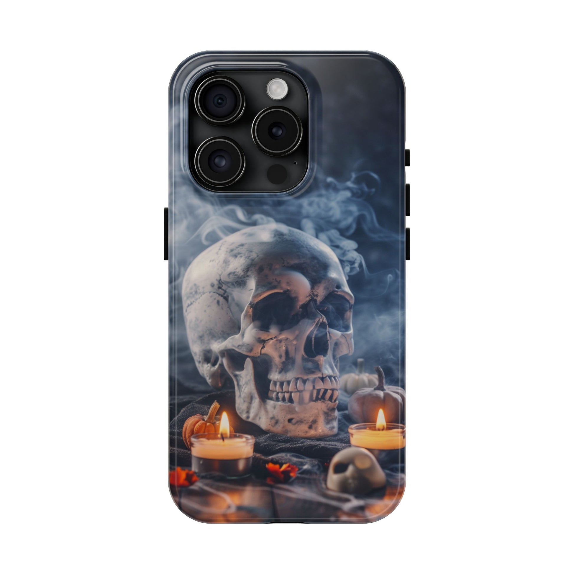 Gothic Skull Phone Case | Tough Phone Cases for Halloween, Gothic Decor, Unique Gifts, Spooky Vibes, Cell Phone Accessories
