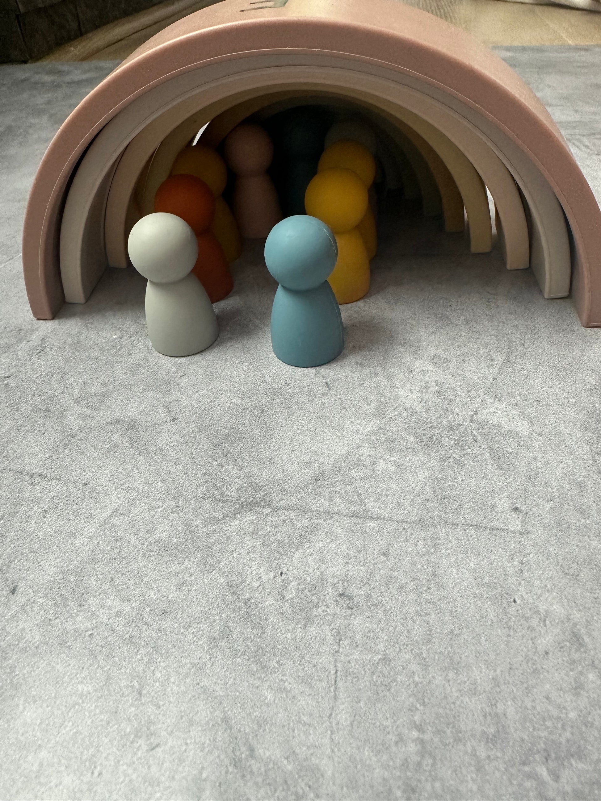 Mini Doll Toy + Silicone + Sensory Play + Montessori | LYTL®️