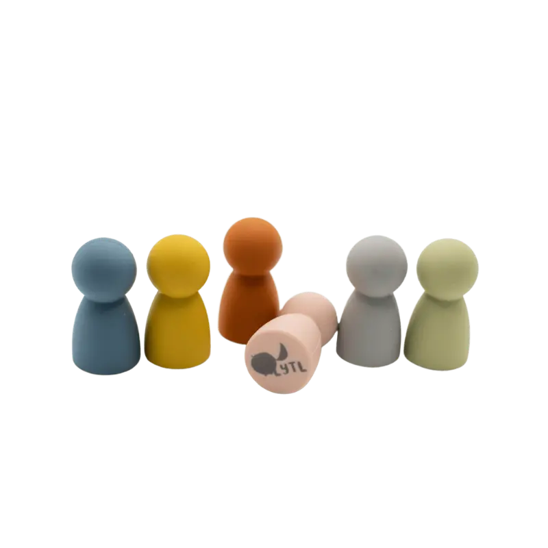 Mini Doll Toy + Silicone + Sensory Play + Montessori | LYTL®️